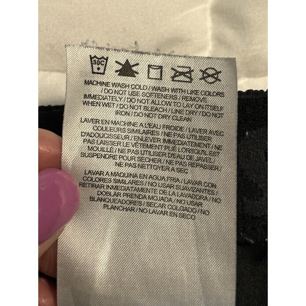 Nike Dri-fit Shorts Women’s M Black Active Running Gym Workout - Picture 4 of 8